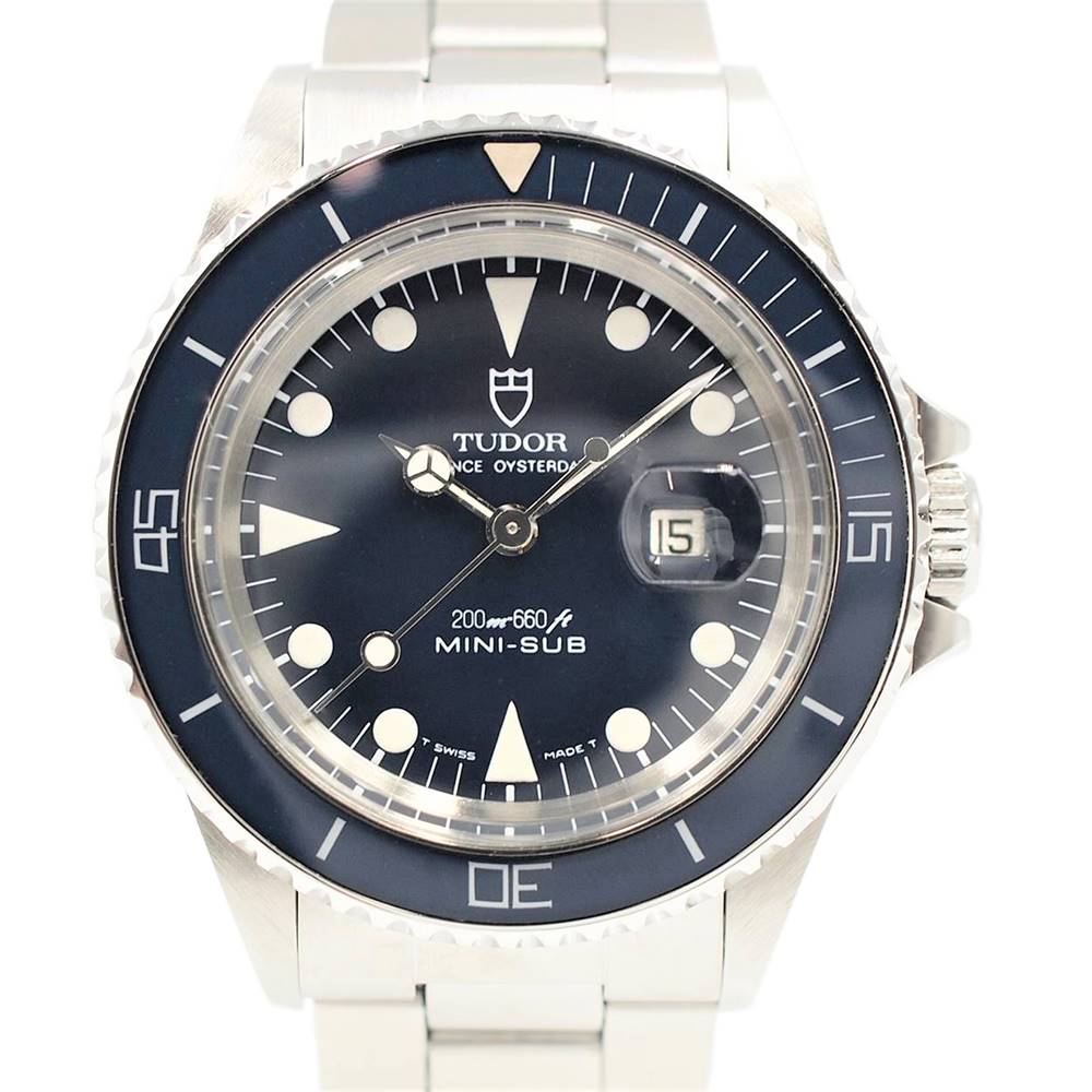 【中古】TUDOR 94400 プリンス オイスター デイト ミニサブ 機械式自動巻き 200m防水 1987年頃 チューダー チュードル メンズ ブランド 腕時計 USED-B wtc