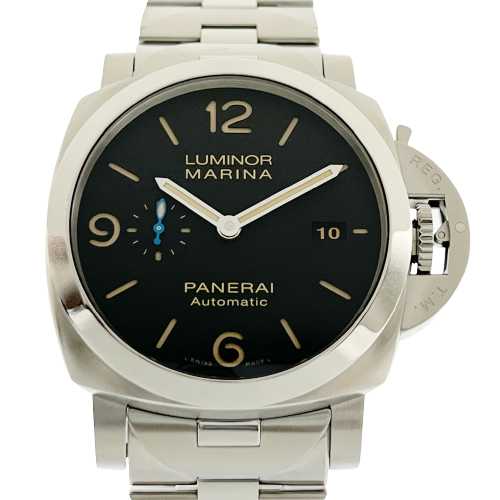 ルミノール 腕時計（メンズ） OFFICINE PANERAI PAM00723 ルミノール マリーナ 1950 3DAYS アッチャイオト 機械式自動巻き オフィチーネ パネライ メンズ ブランド 腕時計 □□USED-SA