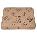 LOUIS VUITTON ルイヴィトン M80629 ポルトフォイユ・クレア 二つ折り財布 マヒナ マグノリア ピンク系 □□USED-A