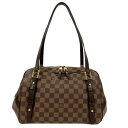 ショルダーバッグ LOUIS VUITTON ルイヴィトン N41158 リヴィントンGM ショルダーバッグ ボストンバッグ ダミエ □□USED-SA