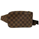 LOUIS VUITTON ルイ・ヴィトン N51994 ジェロニモス ボディバッグ ダミエ □□ USED-A