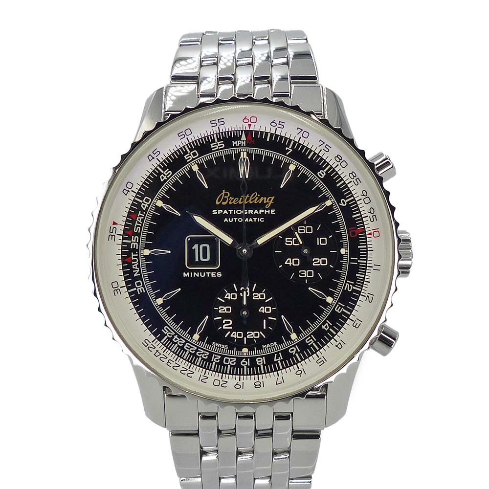 ブライトリング BREITLING A36030.1 ナビタイマー スパシオグラフ ブラック □□USED-SA