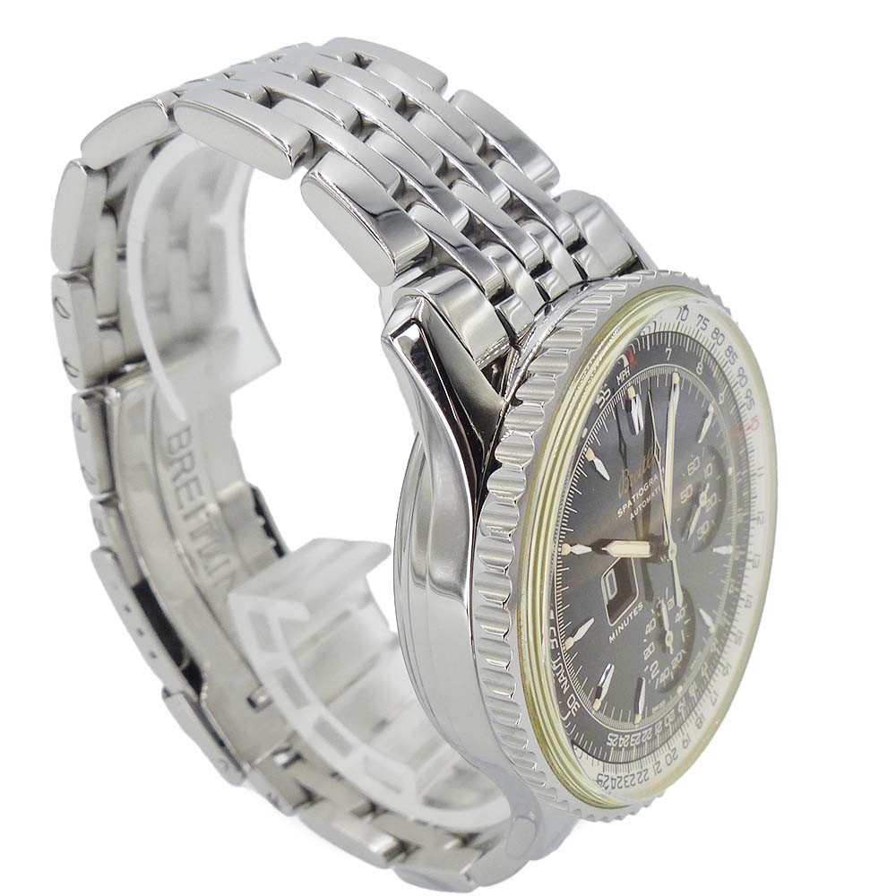 ブライトリング BREITLING A36030.1 ナビタイマー スパシオグラフ ブラック □□USED-SA