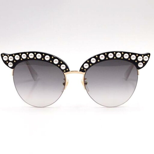 【中古】GUCCI GG0212S 00153 サングラス ブラック ゴールド パール Cat Eye キャット アイ メガネ 眼鏡 めがね グッチ レディース ブランド USED-SA 【中古】GUCCI GG0212S 00153 サングラス ブラック ゴールド パール Cat Eye キャット アイ メガネ 眼鏡 めがね グッチ レディース ブランド USED-SA