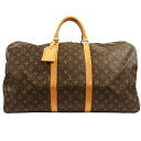 【中古】LOUIS VUITTON M41424 キーポル 55 モノグラム ボストンバッグ 旅行 かばん ハンドバッグ バッグ 鞄 ブランド ルイヴィトン レ...