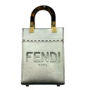 FENDI 8BS051 サンシャイン ショッパー ミニ ショルダーバッグ フェンディ □□ USED-A