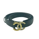 CHANEL シャネル A24P ベルト レディース □□USED-SA