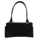 DELVAUX デルヴォー ハンドバッグ キャンバス ブラック レザー □□USED-B(4)