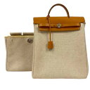 HERMES エールバッグ アド PM □B刻印 トワルアッシュ □□USED-AB