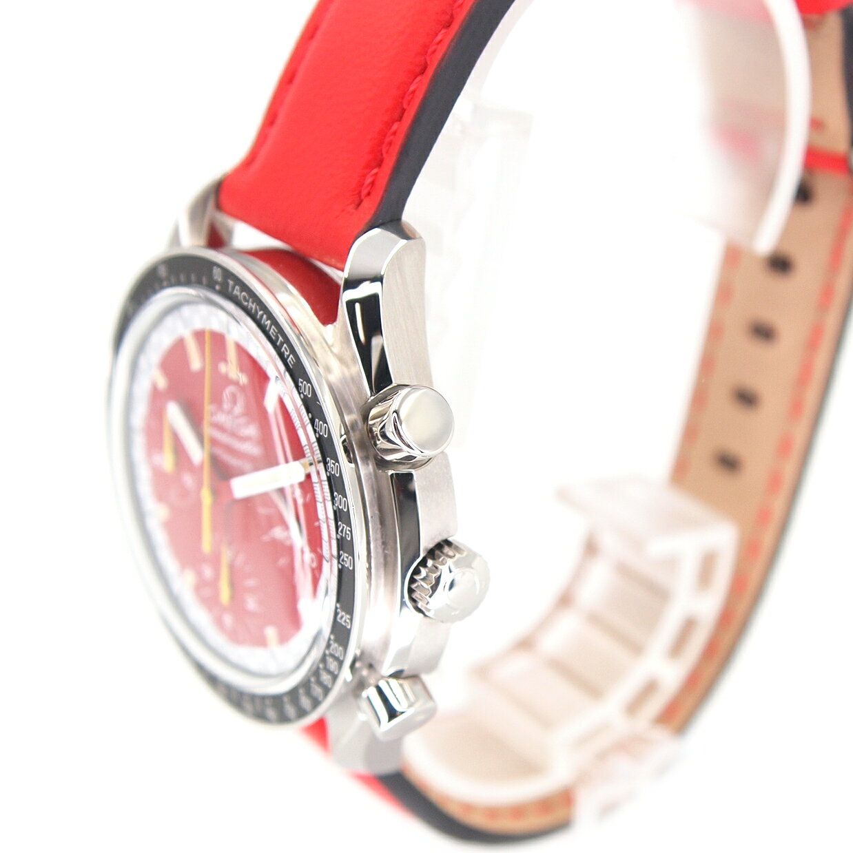 オメガ OMEGA 3510.61 スピードマスター レーシング シューマッハ AT レッド □□USED-SA