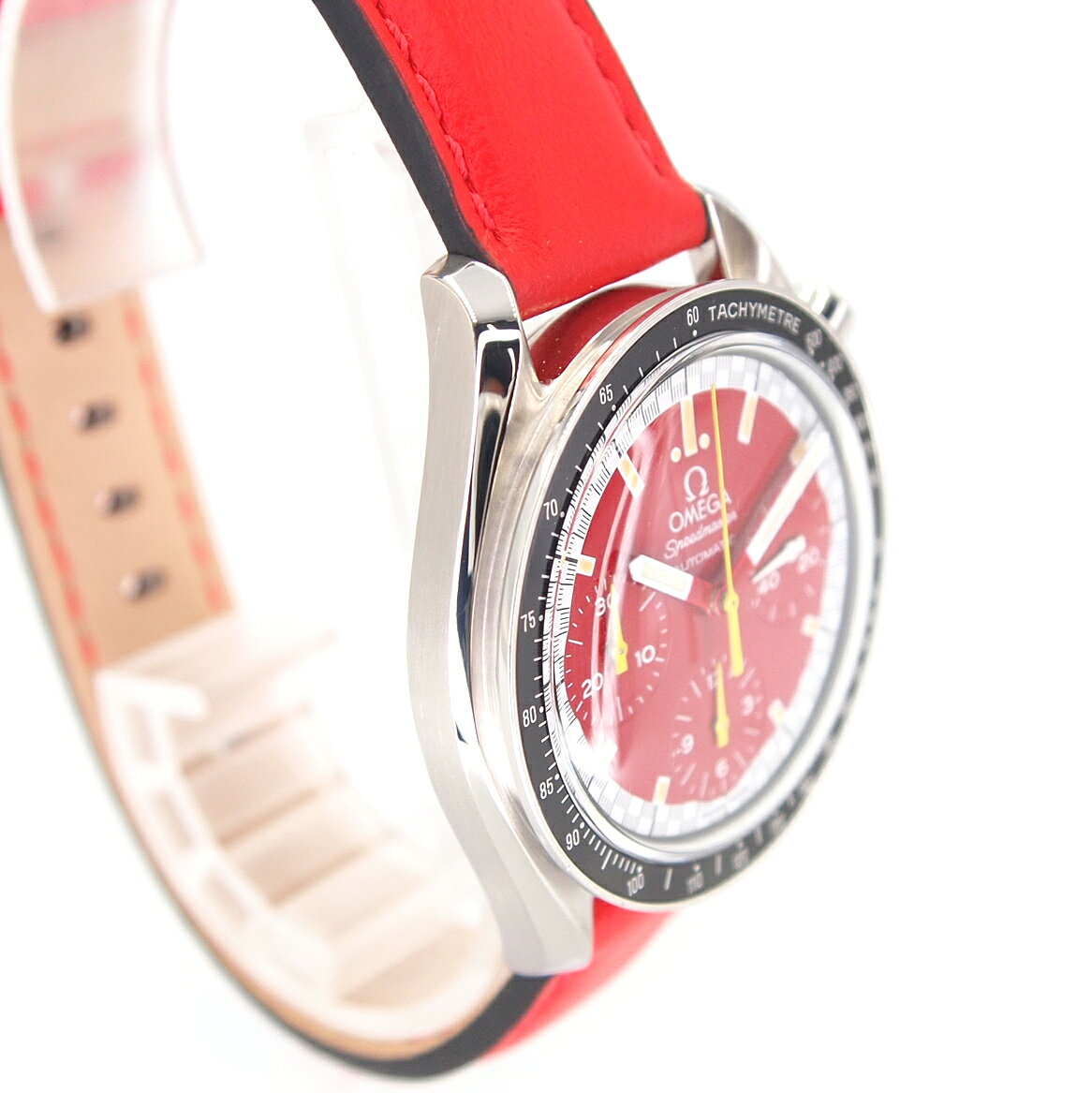 オメガ OMEGA 3510.61 スピードマスター レーシング シューマッハ AT レッド □□USED-SA