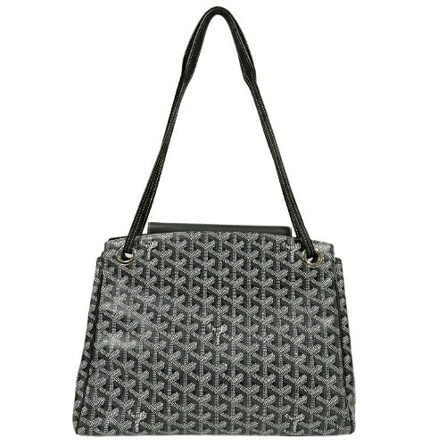 GOYARD ゴヤール ルエットPM ショルダーバッグ ヘリンボーン柄 ブラック □□USED-Sのサムネイル