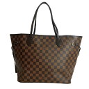 LOUIS VUITTON ルイヴィトン N41358 ネヴァーフル MM ダミエキャンバス スリーズトートバッグ □□USED-SA