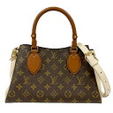 LOUIS VUITTON M46495 ヴァンドームMM 2WAYバッグ モノグラム ショルダーバッグ ホワイト □□ USED-A