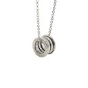 BVLGARI ブルガリ B-zero1 ビーゼロワン ネックレス 750 K18WG ホワイトゴールド □□ USED-S