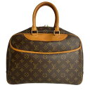 LOUIS VUITTON ルイヴィトン M47270 ドーヴィル モノグラム ハンドバッグ □□ USED-B
