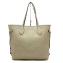LOUIS VUITTON【ルイヴィトン】ネヴァーフルMM M45686 モノグラム アンプラント ベージュ系 トートバッグ【中古品/USED-AB】質屋 かんてい局那覇店 n3100540927300124(4)
