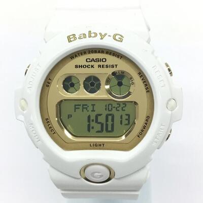 CASIO【カシオ】Baby-G　BG-6901　レディース　クォーツウォッチ　ホワイト　ゴールド【中古品/USED-B】質屋　かんてい局那覇店　n3100224927300009