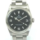 ROLEX【ロレックス】エクスプローラー1　14270　メンズ腕時計　自動巻き　紙ギャラ　箱　100 ...