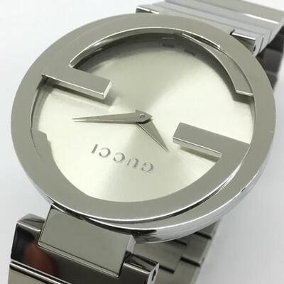 GUCCI【グッチ】インターロッキングGクォーツウォッチYA133308(133.3)ユニセックス男女兼用腕時計【中古品/USED-AB】質屋かんてい局那覇店n3100011927300015