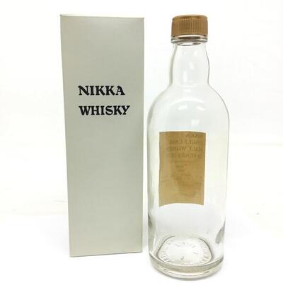 ※空瓶※　NIKKA　SINGLE　CASK　MALT　WHISKY　10年【ニッカウイスキー】仙台宮城峡蒸留所限定　ウイスキー空瓶【中古品/USED-B】質屋　かんてい局那覇店　n3105746927300063