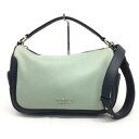 Kate　Spade【ケイトスペード】特上品　2WAYバッグ　ショルダーバッグ　K6048　ライトグリーン系　ネイビー【中古品/USED-A】質屋　かんてい局那覇店　n3100929927300037