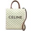 CELINE【セリーヌ】スモールバーティカル　カバ　191542　2WAYハンドバッグ　ショルダーバッグ　ホワイト　ブラウン【中古品/USED-AB】質屋　かんてい局那覇店　n3100900927300016