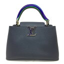 LOUIS VUITTON【ルイヴィトン】カプシーヌMM 2WAYハンドバッグ ショルダーバッグ M20547 ガラスハンドル 限定品【中古品/USED-AB】...