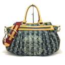 LOUIS VUITTON【ルイヴィトン】カバ レイエGM M95336 モノグラムデニム クルーズコレクション2007 2WAYバッグ【中古品/USED-B】...