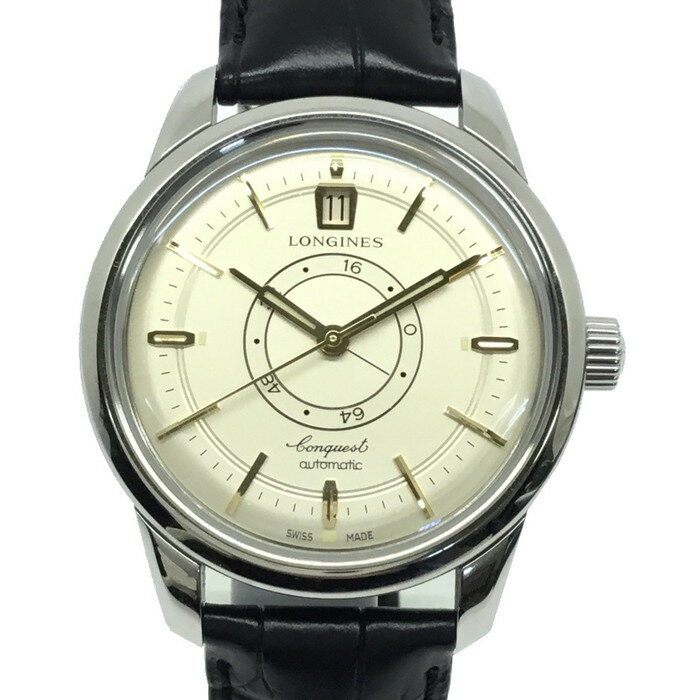 LONGINES【ロンジン】コンクエスト　ヘリテージ　セントラル　L1.649.4　メンズ腕時計　自動巻き　コンクエスト誕生70周年記念モデル【中古品/USED-AB】質屋　かんてい局那覇店　n3100069927300012 ※店頭同時販売の為売り切れの場合が御座います
