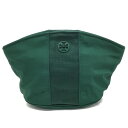 TORY BURCH【トリーバーチ】ナイロン ポーチ 化粧ポーチ 小物入れ グリーン【中古品/USED-B】質屋 かんてい局那覇店 n3102675927300...