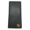 GUCCI【グッチ】GGマーモント 二つ折り長財布 レザー ブラック メンズ 428740【中古品/USED-AB】質屋 かんてい局那覇店 n3101900927300109(4)
