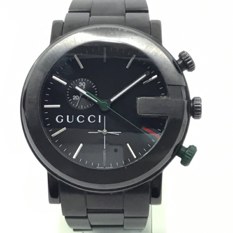 GUCCI【グッチ】Gクロノ YA101331 メンズ腕時計 クォーツウォッチ【中古品/USED-B】質屋 かんてい局那覇店 n3100011927300042