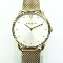 COACH【コーチ】エリオット レディース クォーツウォッチ CA.158.7.34.2377 ゴールドカラー【中古品/USED-B】質屋 かんてい局那覇店 n3100244927300028