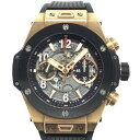 『夏セール2025』【8/4販売開始】HUBLOT【ウブロ】ビッグ バン ウニコ 411LOM.1180.RX メンズ腕時計 自動巻き キングゴールド セラミッ...