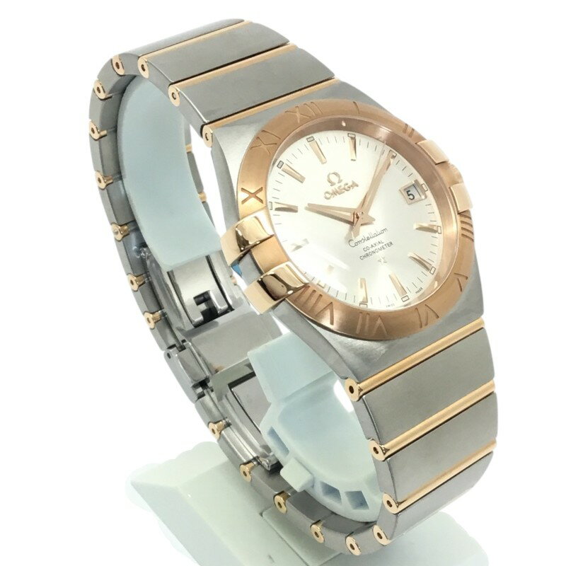 『夏セール2025』OMEGA　オメガ　123.20.35.20.02.001　コンステレーション　自動巻　SS ステンレススチール/Au750 18Kレッドゴールド　USED-AB　ng3100005927300185　送料無料　かんてい局名護店