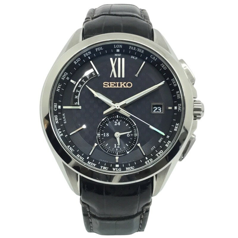 SEIKO【セイコー】ブライツ　フライトエキスパート　8B63-0AL0　ソーラー　メンズ腕時計【中古品/USED-B】質屋　かんてい局那覇店　n3100017927300166