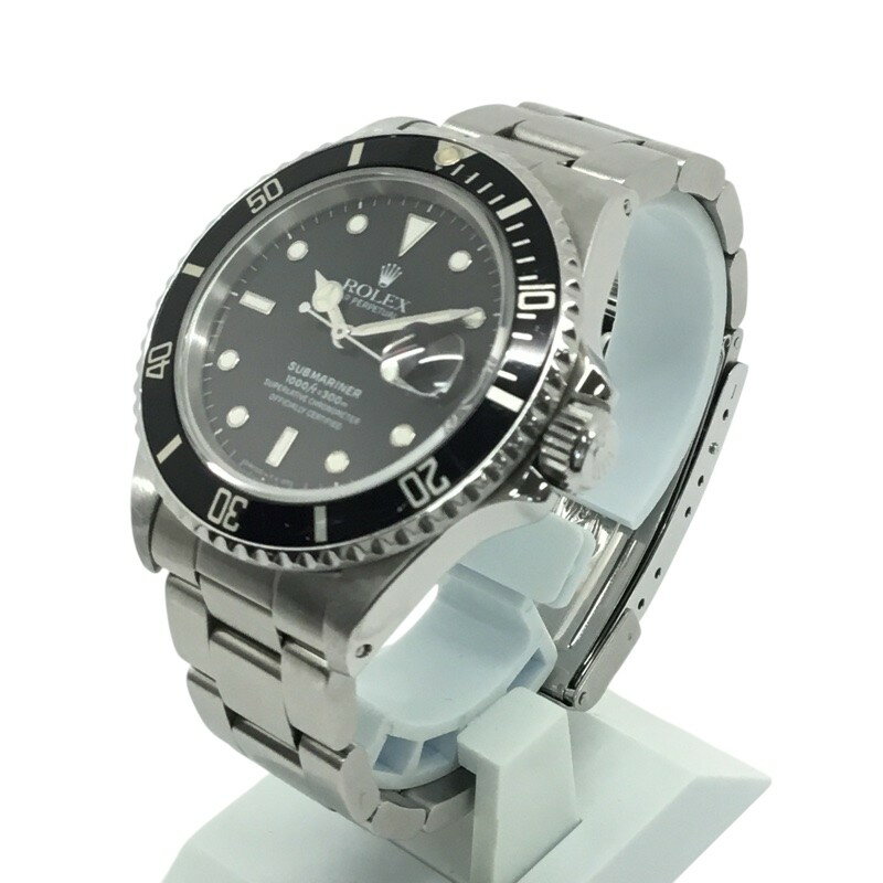ROLEX【ロレックス】サブマリーナーデイト　トリプルゼロ　168000　メンズ腕時計　自動巻き【中古品/USED-B】質屋　かんてい局那覇店　n3100004927300489
