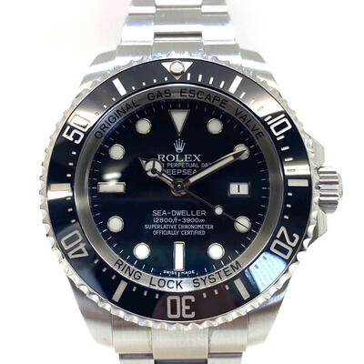 ROLEX【ロレックス】 116660 シードゥエラー　ディープシー　自動巻 ブラック 3900M防水 SS V番　クロマライト 【送料無料】かんてい局那覇店　n1210689927300135