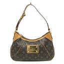 LOUIS VUITTON ルイヴィトン M56384 テムズPM ショルダーバッグ レディース 【SD3069】 モノグラム キャンバス×レザー ブラウン×ベージュ×ゴールド金具 【 USED-B 】 k3100427927400270 送料無料 かんてい局コザ山内店