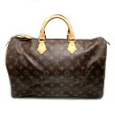 LOUIS VUITTON　ルイ・ヴィトン　M41106　スピーディ40　PVCレザー・モノグラムライン　USED-S　k3100314927400181　送料無料　かんてい局コザ山内店