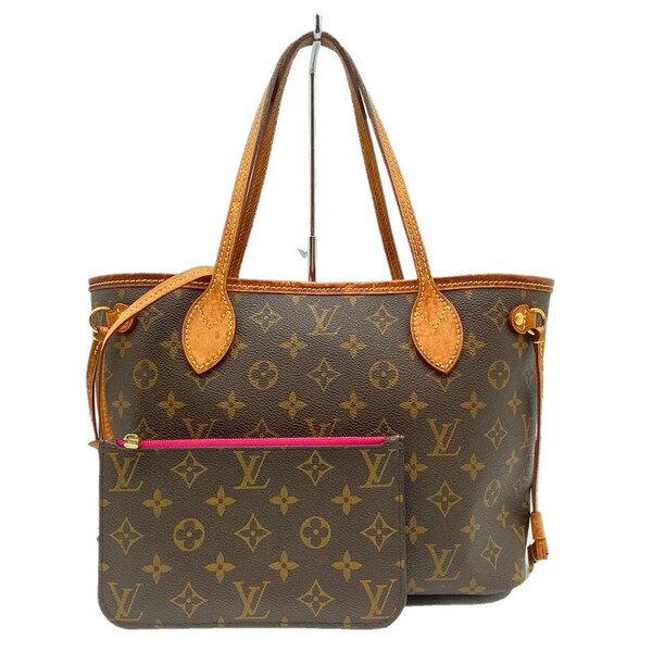 LOUIS VUITTON ルイヴィトン　ネヴァーフルPM　ポーチ付き　M41245　モノグラム　ハンドバッグ　ショルダーバッグ【USED-B】k3100540927400105 質かんてい局コザ山内店