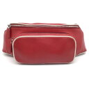 PRADA プラダ 2VL006 ボディバッグ レザー ウエストバッグ ウエストポーチ 中古品 USED-B k3100657927400006 送料無料 かん...