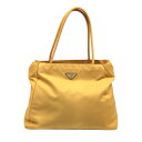 PRADA プラダ ナイロントートバッグ イエロー【USED-B】質かんてい局コザ山内店 k3100544927400015
