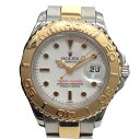 ROLEX ロレックス 69623 ヨットマスター レディース 29mm 腕時計 自動巻き SS×K18YG コンビ オートマチック ホワイト【中古品/USED...