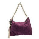 JIMMY CHOO ジミーチュウ クラッチバック CALLIE ムラサキ 紫 レディース 【USED-B】かんてい局コザ山内店 k12106479274000...