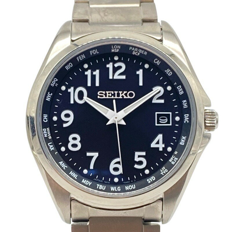 SEIKO セイコー SBTM329 セイコーセレクション 電波ソーラー メンズ【USED-A】質かんてい局コザ山内店 k3100017927400209