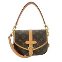 LOUIS VUITTON ルイ・ヴィトン M46740 ソミュールBB モノグラム・キャンバス×ブラウン系【中古品USED-AB】【g310087992790...