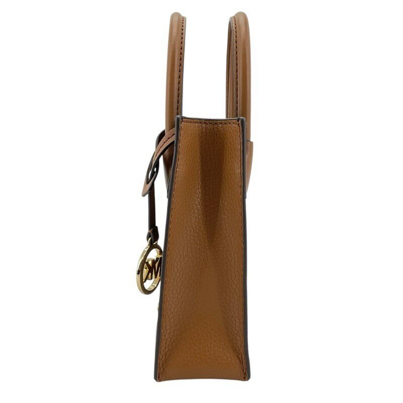 MICHAEL KORS　マイケルコース　35T1GM9C0I　ショッパークロスボディバッグ　PVCレザー　ブラウン　レディース【中古品/USED-A】【g3100942927900022】かんてい局宜野湾愛知店