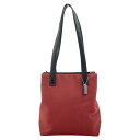 COACH コーチ 7411 ショルダーバッグ ナイロン×レザー×ワインレッド系×ブラック【中古】【g3100319927900014】